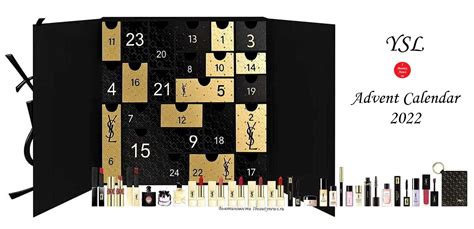 ysl calendario avvento 2022|ysl beauty advent calendar 2023.